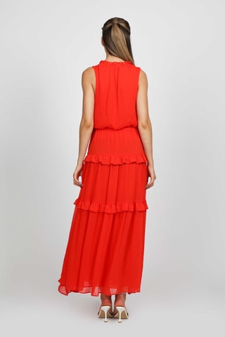 Robe droite - Rouge