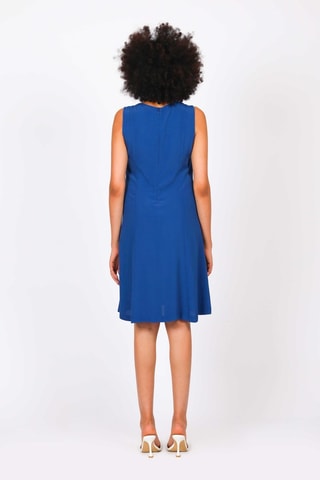 Robe droite - Bleu roi