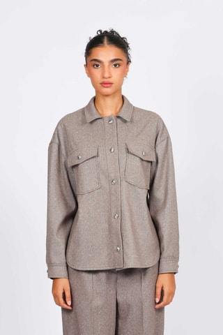 Chemisier - Marron clair