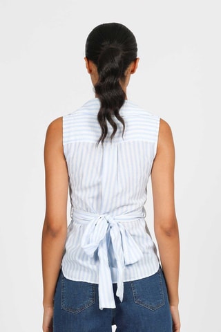 Chemisier - Blanc et ciel