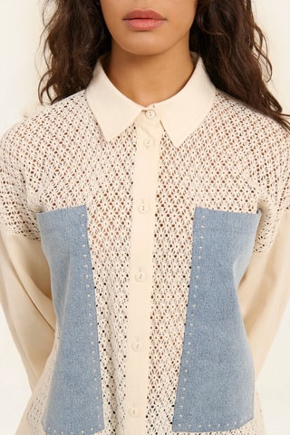 Chemisier - Ecru