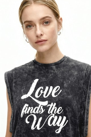 T-shirt oversize - Noir