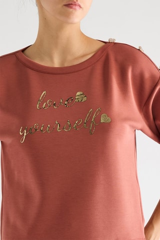 T-shirt - Rouge brique