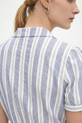 Combishort - Bleu et blanc