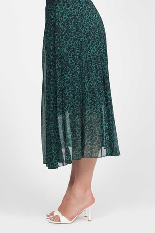 Jupe midi - Vert clair