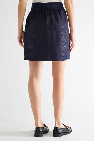 Jupe droite - Bleu marine