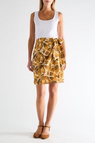 Jupe - Beige et jaune