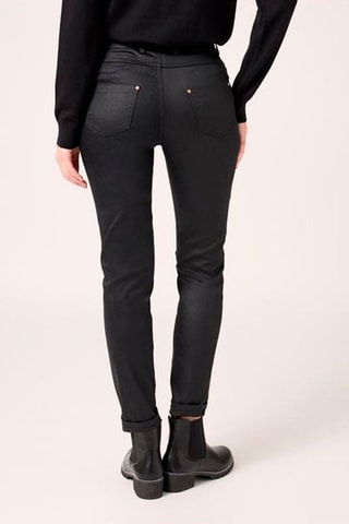 Pantalon slim Noir