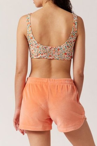 Brassière Blanc et orange