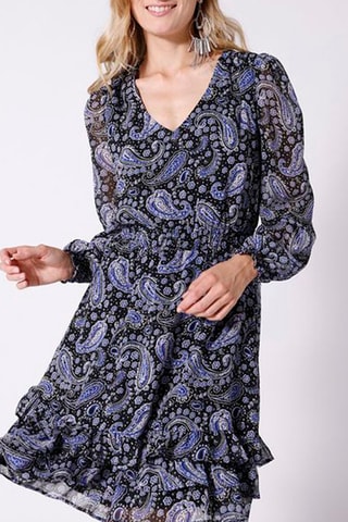 Robe patineuse Noir renata