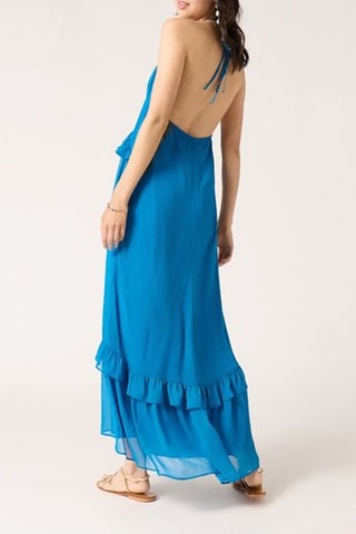 Robe longue Bleu