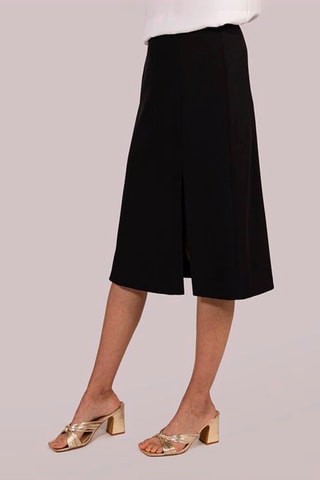 Jupe midi Noir