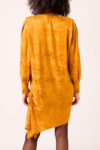 Robe droite Moutarde
