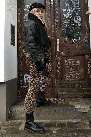 Leren Enkellaarzen Amaayah Lo Orleans - Zwart 