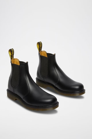 Leren Chelsea Boots 2976 Black Smooth - Zwart