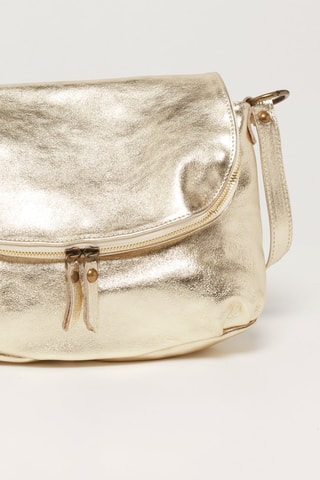 Sac bandoulière en cuir Lana - Doré