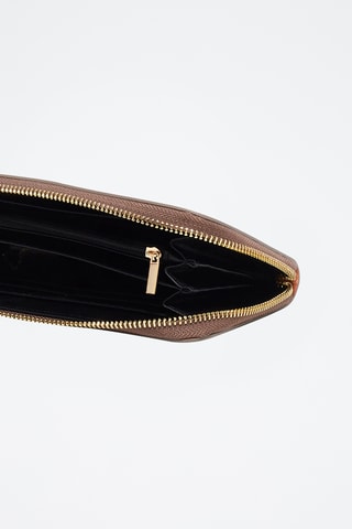 Compagnon en cuir Waly - Taupe