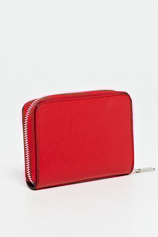 Portefeuille en cuir Mini Gali - Rouge