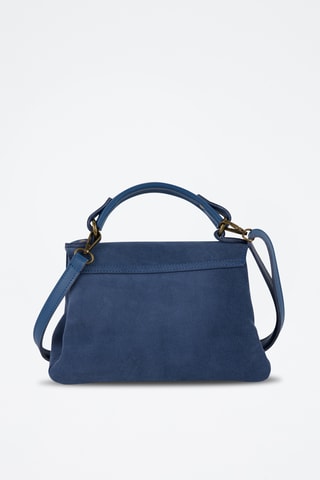 Mala em couro Louis  - Azul