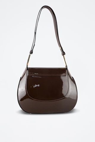 Sac bandoulière en cuir Wayne - Marron