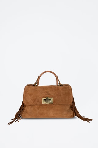 Mala em nobuck Neva  - Camel