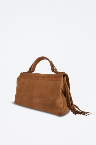 Mala em nobuck Neva  - Camel