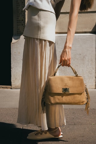 Mala em nobuck Neva  - Toupeira