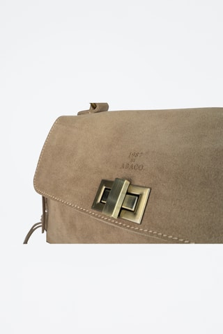 Mala em nobuck Neva  - Toupeira