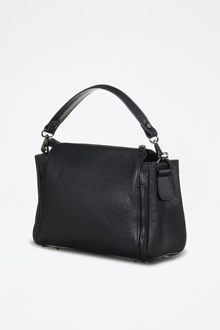 Mala de couro Smoo - Preto