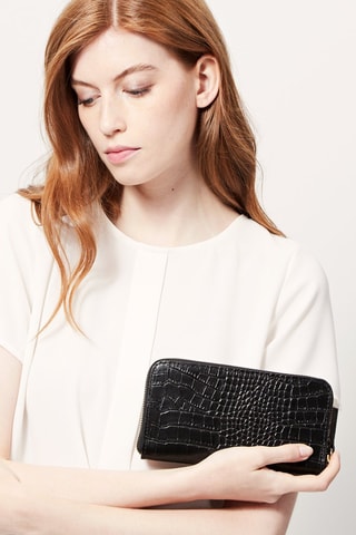 Compagnon en cuir Yna - Noir