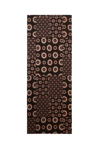 Foulard - Nero e arancione