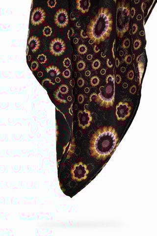 Foulard - Nero e arancione
