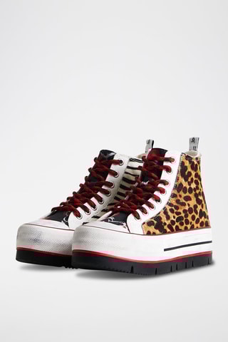 Sneakers alte platform - Multicolore