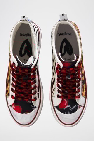 Sneakers alte platform - Multicolore