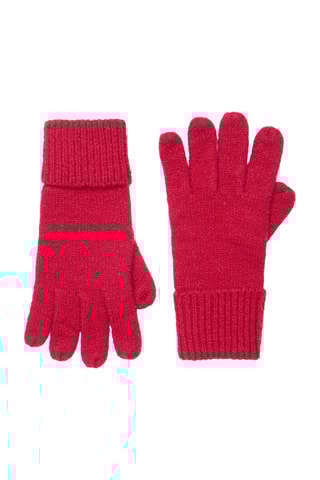 Berretto e guanti - Rosso