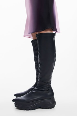 Stivali platform - Nero