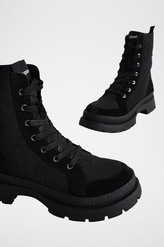 Stivaletti in pelle - Nero