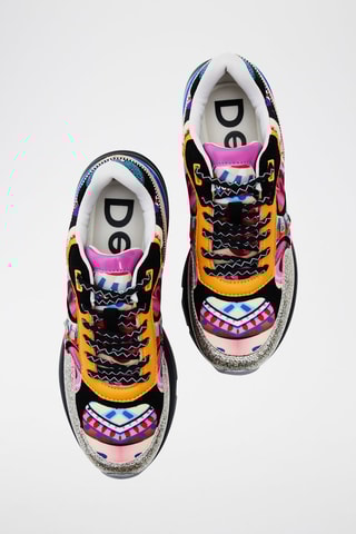 Sneakers - Nero e giallo