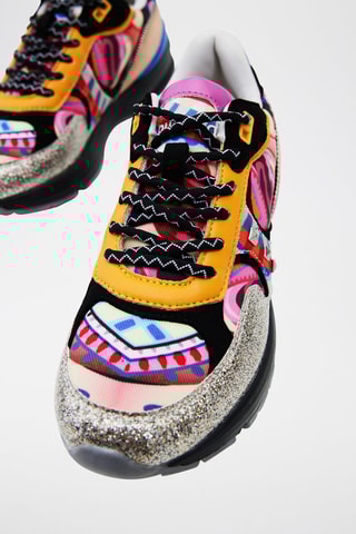 Sneakers - Nero e giallo