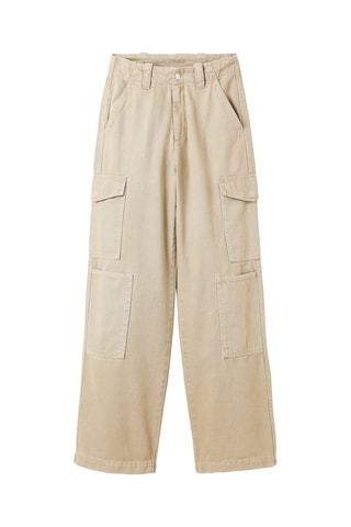 Pantaloni cargo - Beige