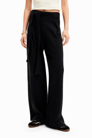 Pantaloni palazzo - Nero