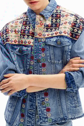 Giacca in jeans - Blu