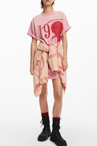 Abito t-shirt Topolino Disney - Rosa