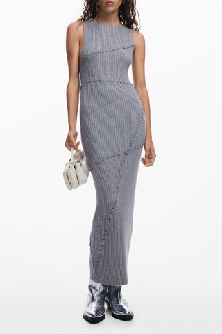 Abito lungo - Grigio