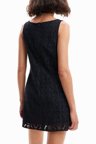 Abito in pizzo - Nero