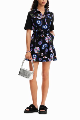 Abito a campana - Nero