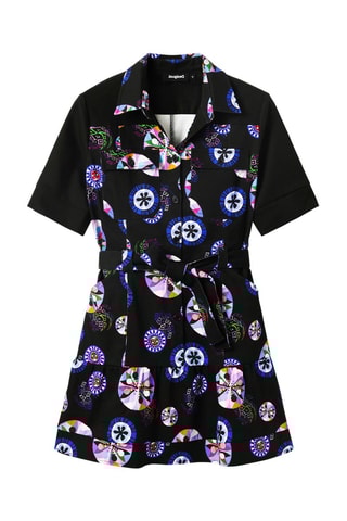 Abito a campana - Nero