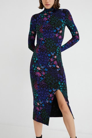 Abito a tubino - Nero e navy