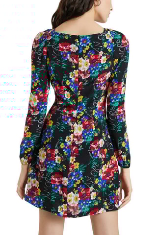 Abito taglio dritto - Nero e giallo