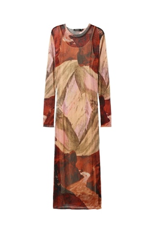 Abito a tubino - Marrone